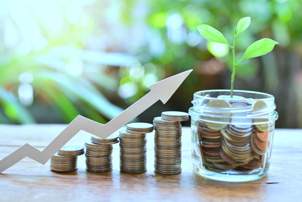 coins money saving setting growth increases | How Much Should I Save From My Income Every Month | How much should I save each month