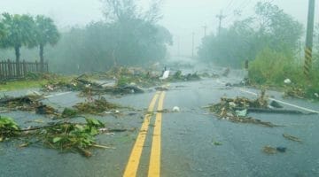Feature | debri blocking the road | Tax Relief For Natural Disaster Victims | casualty loss