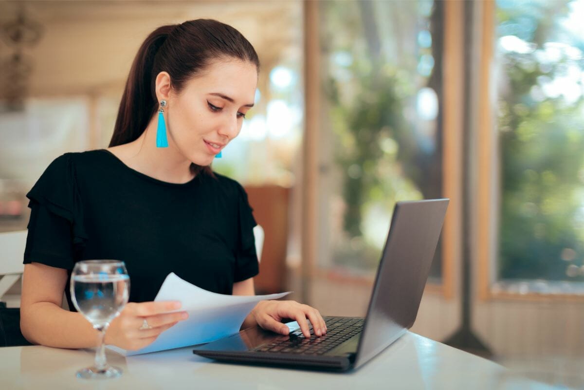 woman reading important document | Types Of IRS Letters and Notices and What They Mean | notices