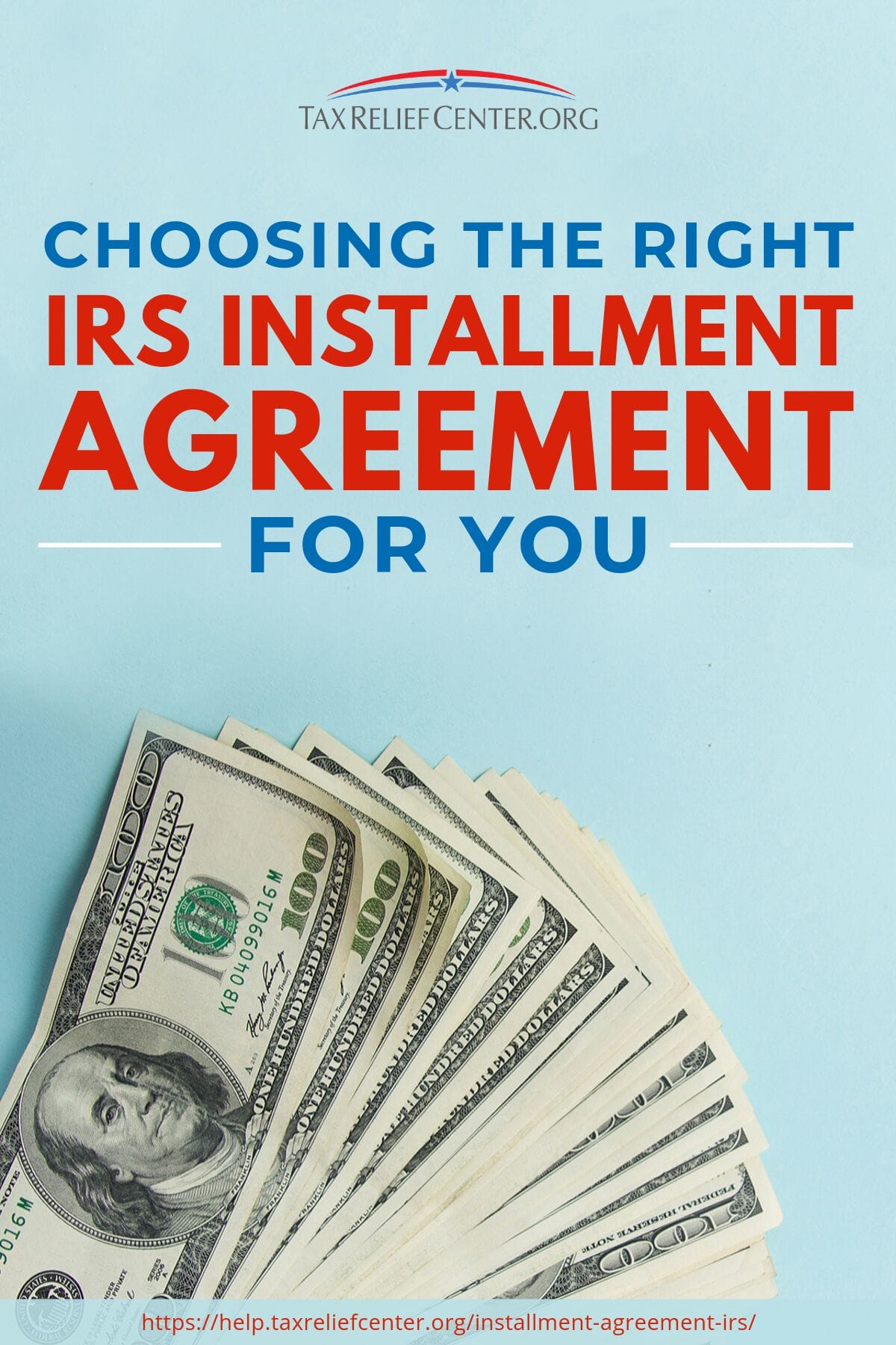 Choosing The Right IRS Installment Agreement For You https://help.taxreliefcenter.org/installment-agreement-irs/